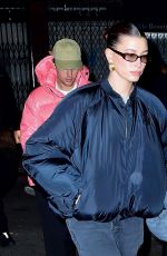 HAILEY and Justin BIEBER Out for Dinner Date in New York 12/05/2022