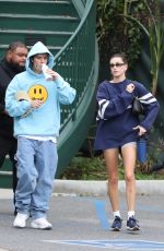 HAILEY and Justin BIEBER Out for Workout at Hot Yoga in Los Angeles 12/17/2022