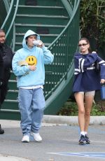 HAILEY and Justin BIEBER Out for Workout at Hot Yoga in Los Angeles 12/17/2022