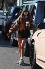 HAILEY BIEBER, JUSTINE SKYE and LORI HARVEY Out for Lunch in West Hollywood 12/12/2022