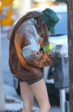 HAILEY BIEBER, JUSTINE SKYE and LORI HARVEY Out for Lunch in West Hollywood 12/12/2022