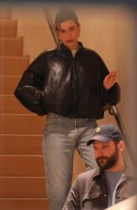 HAILEY BIEBER Shopping at Bottega Veneta in Los Angeles 12/15/2022