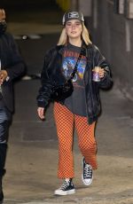 HALEY LU RICHARDSON Arrives at Jimmy Kimmel Live in Los Angeles 12/05/2022