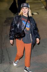 HALEY LU RICHARDSON Arrives at Jimmy Kimmel Live in Los Angeles 12/05/2022