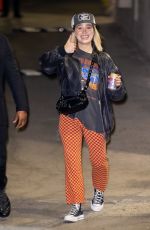 HALEY LU RICHARDSON Arrives at Jimmy Kimmel Live in Los Angeles 12/05/2022