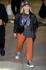 HALEY LU RICHARDSON Arrives at Jimmy Kimmel Live in Los Angeles 12/05/2022