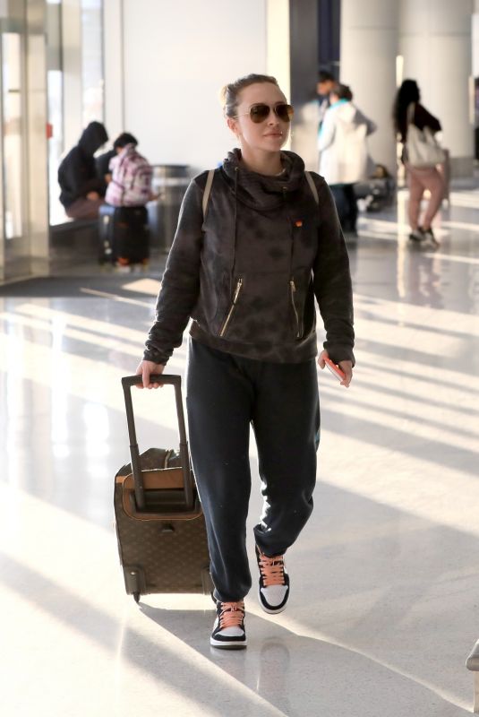 HAYDEN PANETTIERE at LAX Airport in Los Angeles 11/30/2022