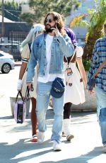 HEIDI KLUM and Tom Kaulitz in Denims Out in Los Angeles 12/03/2022