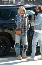 HEIDI KLUM and Tom Kaulitz in Denims Out in Los Angeles 12/03/2022