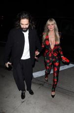 HEIDI KLUM and Tom Kaulitz Night Out in Santa Monica 12/22/2022