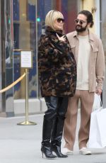 HEIDI KLUM and Tom Kaulitz Out Shopping on Rodeo Drive 12/15/2022