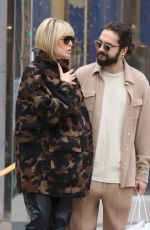 HEIDI KLUM and Tom Kaulitz Out Shopping on Rodeo Drive 12/15/2022