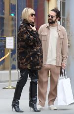 HEIDI KLUM and Tom Kaulitz Out Shopping on Rodeo Drive 12/15/2022