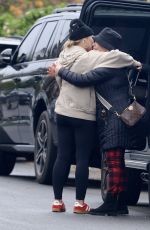 HILARY DUFF Out for Brunch in Los Angeles 12/04/2022