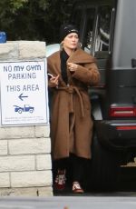 HILARY DUFF Taking Her Daughter to a Birthday Party at My Gym in Encinitas 12/04/2022