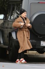 HILARY DUFF Taking Her Daughter to a Birthday Party at My Gym in Encinitas 12/04/2022