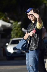 IDA LUNDGREN Out for Lunch with a Friend in Los Angeles 12/09/2022