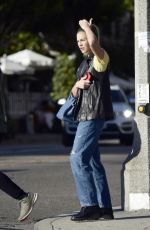 IDA LUNDGREN Out for Lunch with a Friend in Los Angeles 12/09/2022