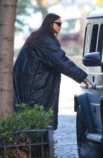IRINA SHAYK Out and About in New York 12/02/2022
