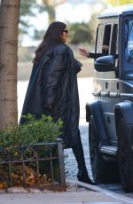 IRINA SHAYK Out and About in New York 12/02/2022