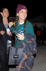 ISABELA MERCED Arrives at Jennifer Klein