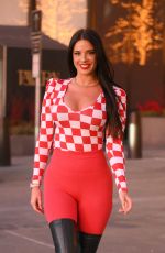 IVANA KNOLL at a Photoshoot at Hudson Yards in New York 12/28/2022