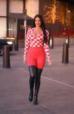 IVANA KNOLL at a Photoshoot at Hudson Yards in New York 12/28/2022