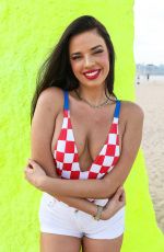 IVANA KNOLL in Swimsuit at Ras Abu Aboud Beach 974 in Doha 11/29/2022
