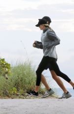 IVANKA TRUMP and Jared Kushner Out Jogging on Christmas Eve in Miami 12/24/2022