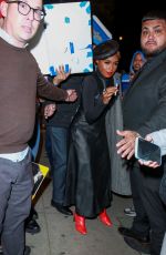 JANELLE MONAE Arrives at Glass Onion: A Knives Out Mystery Q&A in Los Angeles 12/06/2022
