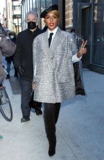 JANELLE MONAE Arrives at Glass Onion: A Knives Out Mystery Screening and Q&A in New York 12/14/2022