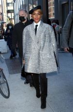 JANELLE MONAE Arrives at Glass Onion: A Knives Out Mystery Screening and Q&A in New York 12/14/2022