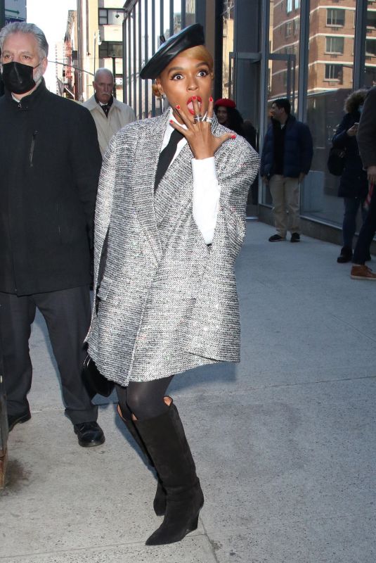 JANELLE MONAE Arrives at Glass Onion: A Knives Out Mystery Screening and Q&A in New York 12/14/2022
