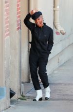 JANELLE MONAE Arrives at Jimmy Kimmel Live in Hollywood 12/06/2022