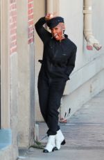 JANELLE MONAE Arrives at Jimmy Kimmel Live in Hollywood 12/06/2022