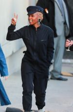 JANELLE MONAE Arrives at Jimmy Kimmel Live in Hollywood 12/06/2022