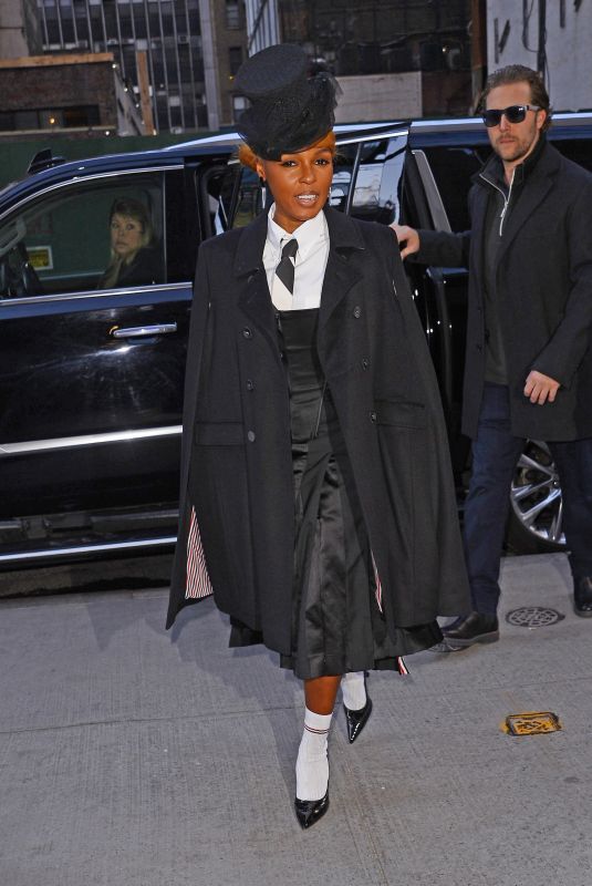 JANELLE MONAE Arrives at Today Show in New York 12/13/2022