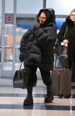 JANET JACKSON Arrives at JFK Airport in New York 12/14/2022