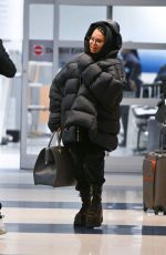 JANET JACKSON Arrives at JFK Airport in New York 12/14/2022