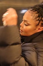 JANET JACKSON Arrives at NBC Studios in New York 12/15/2022