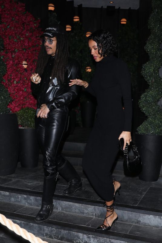 JASMINE DANIELS Arrives at Zack Bia’s Holiday Party in West Hollywood 12/17/2022