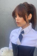JENA ORTEGA at a Photoshoot 12/02/2022