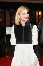 JENNA COLEMAN at One Woman Show Opening Night in London 12/19/2022