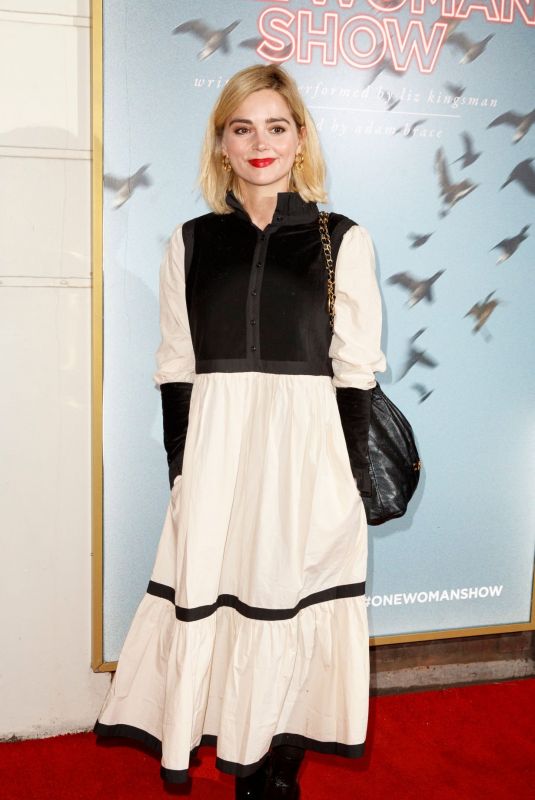 JENNA COLEMAN at One Woman Show Opening Night in London 12/19/2022