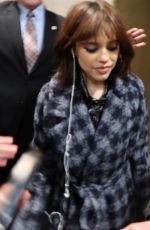 JENNA ORTEGA Arrives at NBC Studios in New York 12/16/2022