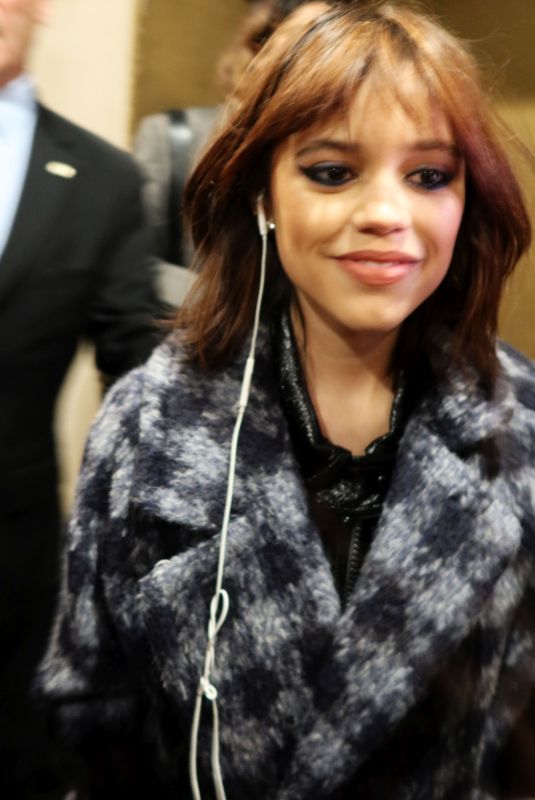 JENNA ORTEGA Arrives at NBC Studios in New York 12/16/2022
