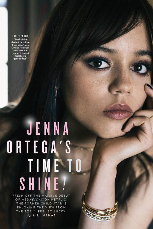 JENNA ORTEGA in People Magazine, December 2022