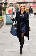 JENNI FALCONER Arrives at Global Radio in London 12/01/2022