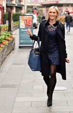 JENNI FALCONER Arrives at Global Radio in London 12/01/2022