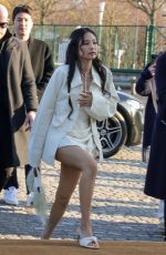 JENNIE KIM Arrives at Le Raphia Jacquemus Show in Le Bourget 12/12/2022